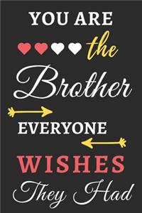 You Are The Brother Everyone Wishes They Had