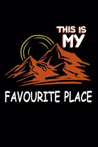 This Is My Favourite Place 120 Pages DINA5