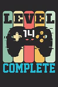 Level 14 complete
