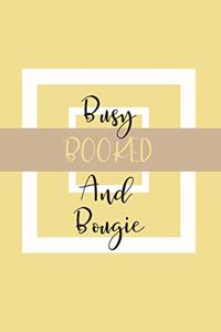 Busy, Booked and Bougie. Eyelash Appointment Diary