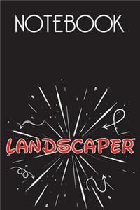LANDSCAPER Notebook, Simple Design