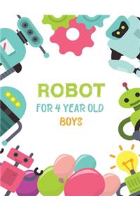 Robot for 4 Year Old Boys