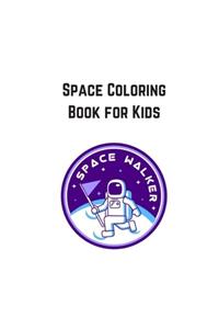 Space Coloring Book for Kids