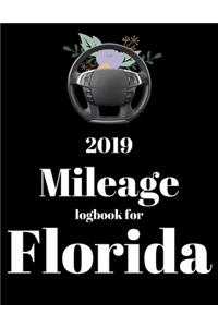 2019 Mileage log book for Florida