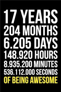 17 Years of Being Awesome