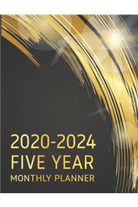 2020-2024 Five Year Monthly Planner