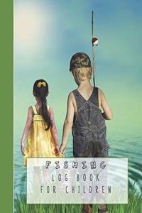 Fishing log book for children