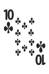 Ten Of Clubs Notebook