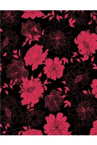Retro Floral Composition book