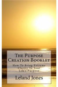 Purpose Creation Booklet