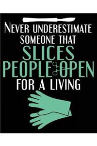 Never Underestimate Someone That Slices People Open for A Living