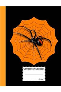 Spider Composition Notebook
