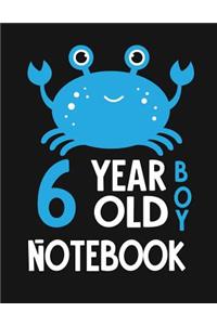 6 Year Old Boy Notebook