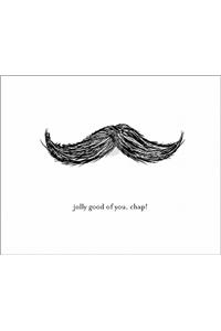 Thank You Cards - Moustache