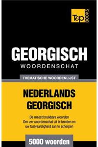 Thematische woordenschat Nederlands-Georgisch - 5000 woorden