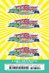 Vacation Bible School (Vbs) Food Truck Party LOGO Stickers (Pkg of 24)