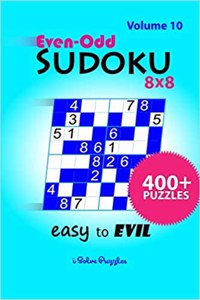 Even-Odd SuDoKu 8x8 Easy to Evil