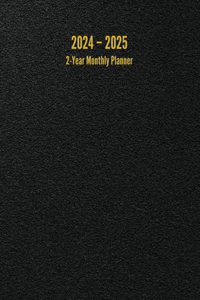 2024 - 2025 2-Year Monthly Planner