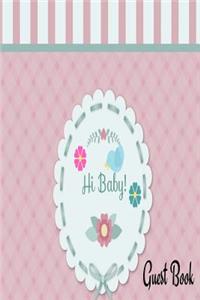 Baby Girl Shower Guest Books