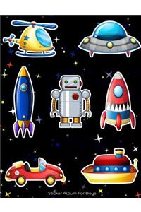 Sticker Album For Boys