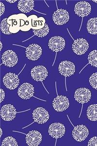 To-Do List Notebook Dandelions Pattern 5