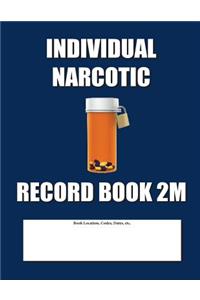Individual Narcotic Record Book 2M