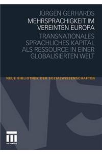 Mehrsprachigkeit Im Vereinten Europa