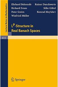 Lp-Structure in Real Banach Spaces