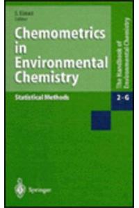 Chemometrics in Environmental Chemistry - Statistical Methods