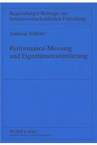 Performance-Messung und Eigentuemerorientierung