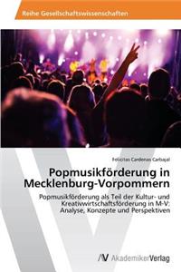 Popmusikförderung in Mecklenburg-Vorpommern