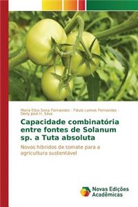 Capacidade combinatória entre fontes de Solanum sp. a Tuta absoluta