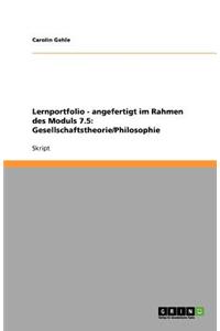 Gesellschaftstheorie und Gesellschaftsphilosophie