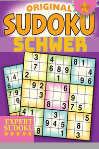 Schwierige Sudoku-Gehirnspiele für Erwachsene