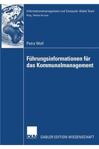 Führungsinformationen Für Das Kommunalmanagement