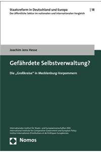 Gefahrdete Selbstverwaltung?