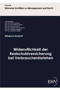 Widerruflichkeit der Restschuldversicherung bei Verbraucherdarlehen