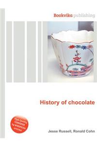 History of Chocolate