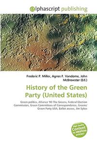 History of the Green Party (United States)