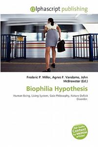 Biophilia Hypothesis