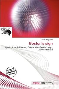 Boston's Sign