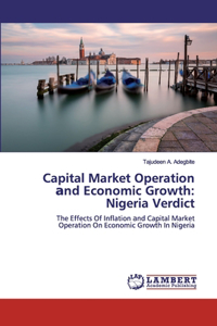 Capital Market Operation аnd Economic Growth