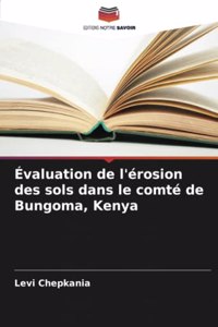Évaluation de l'érosion des sols dans le comté de Bungoma, Kenya