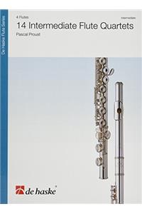 14 Intermediate Flute Quartets