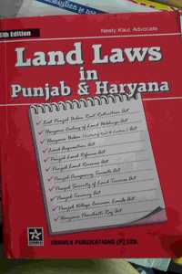 LAND LAWS IN PUNJAB AND HARYANA