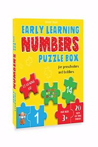 Early Learning Numbers Puzzle Box For Preschoolers And Toddlers - Learning Aid & Educational Toy (Jigsaw Puzzle for Kids Age 3 and Above