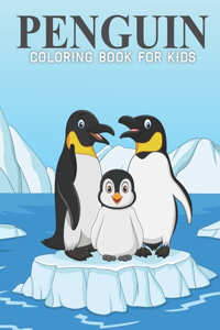 Penguin Coloring Book For Kids