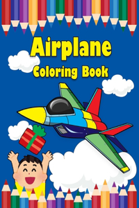 Airplane Coloring Book