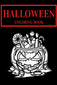 Halloween coloring book