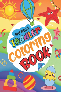 My Best Toddler Coloring Book